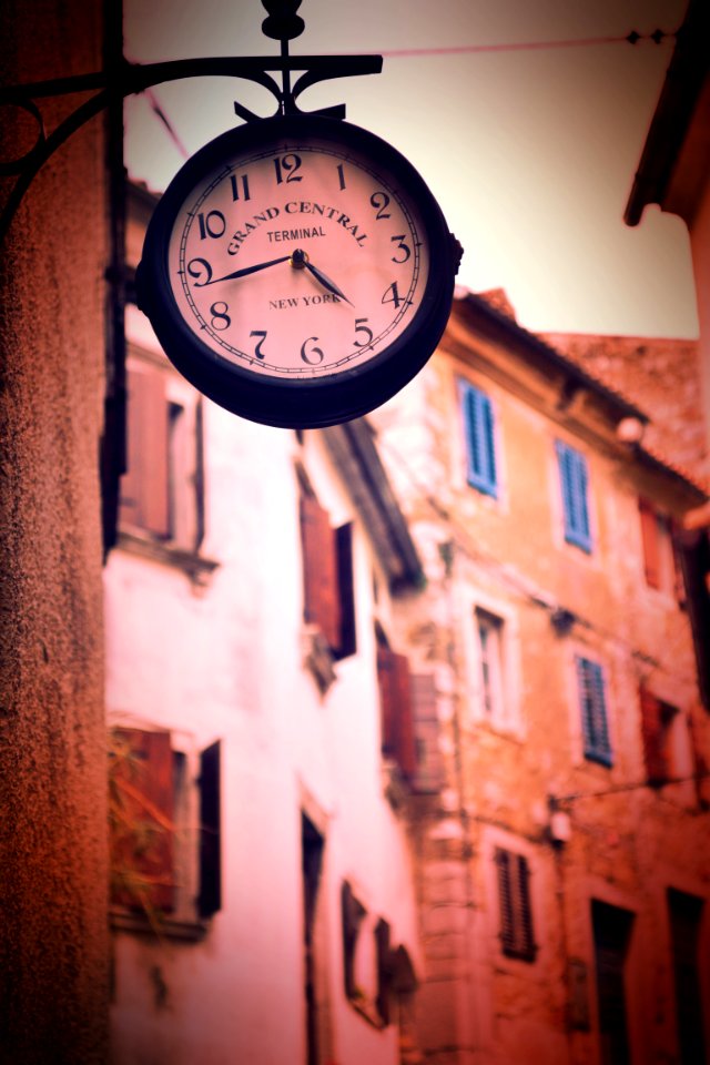 Clock, Vintage, New york