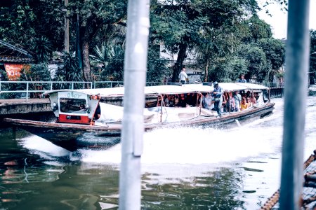 Thail, People, Boat photo