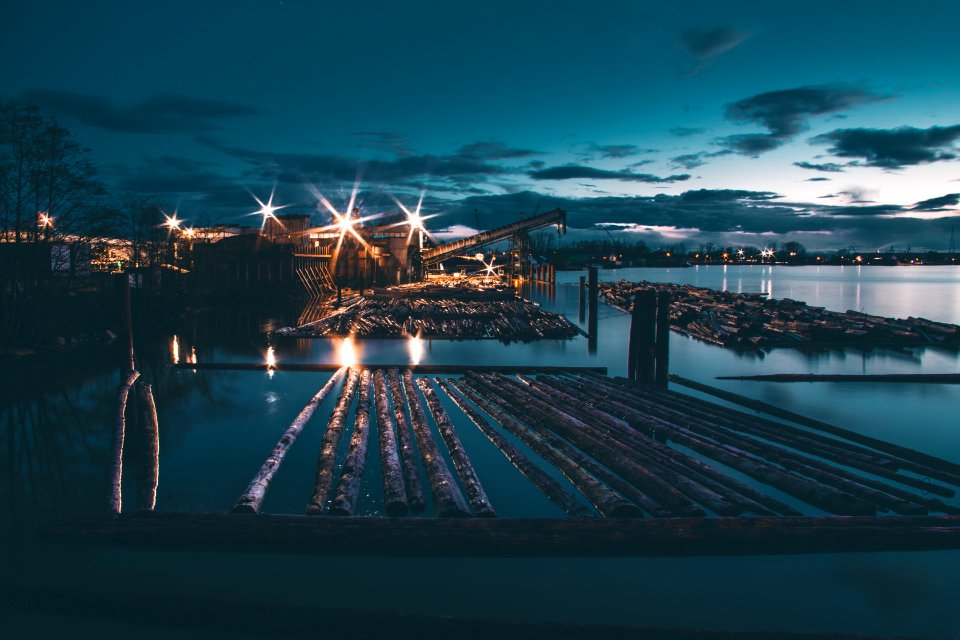 Alex fraser bridge, Delta, Canada photo