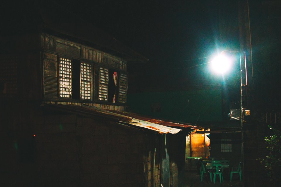 Street lights, Street, Rundown