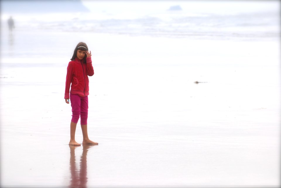 Cannon beach, Usa, Violet