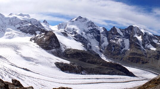 Landscape snow outlook photo