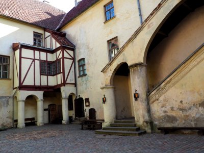 Jaunpils, Latvia, Ancient architecture