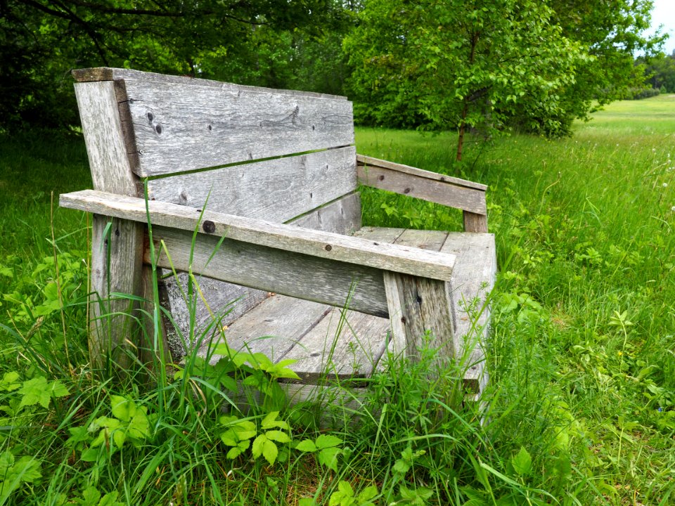 Kuldga, Latvia, Vintage chair