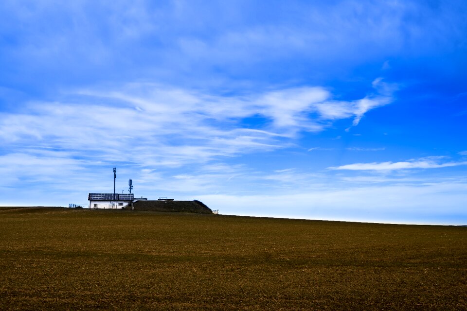 Landscape green meadow photo