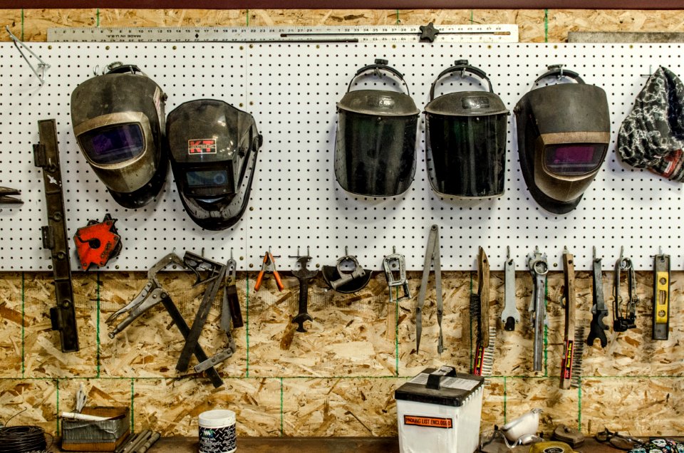 Montana, United states, Welding mask
