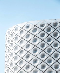 minimalist photography of high-rise building