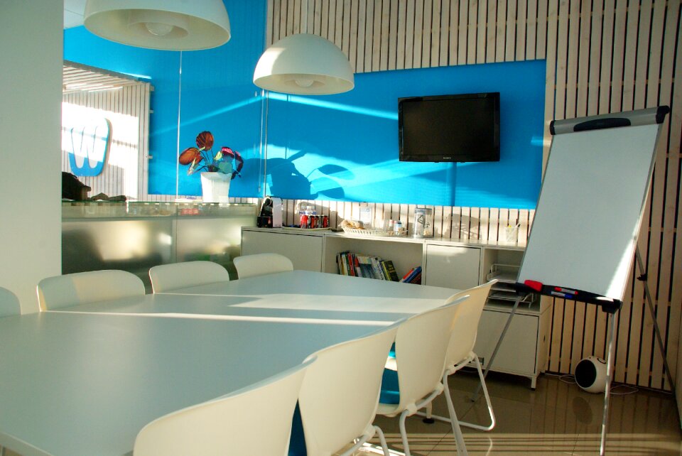 Coworking meeting meeting room