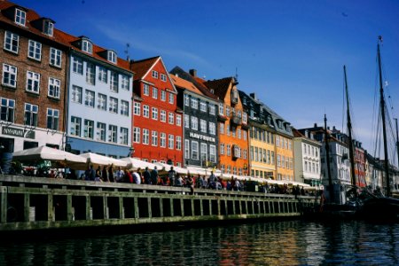 Copenhagen, Denmark, Row houses