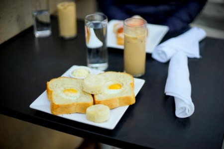 Blue bottle coffee, Toast, Breakfast
