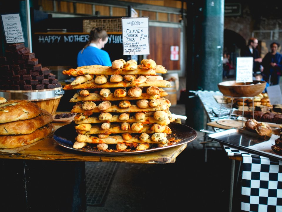 Borough market, Food, Bread