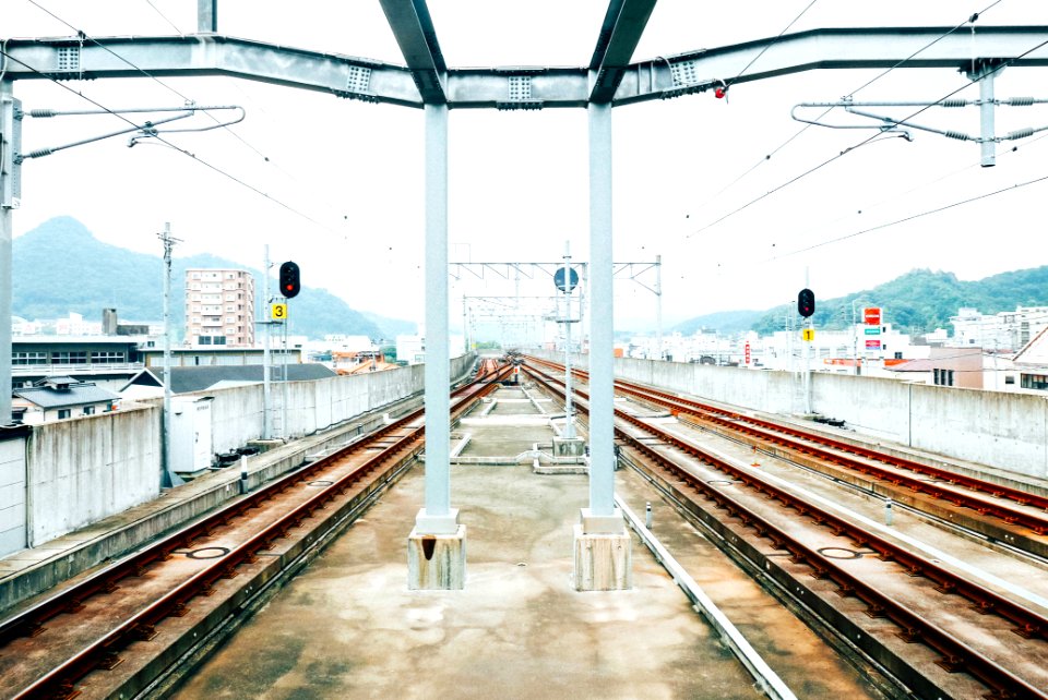 Train station, Train, Railway