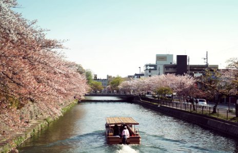 Japan, Kyoto, Canal