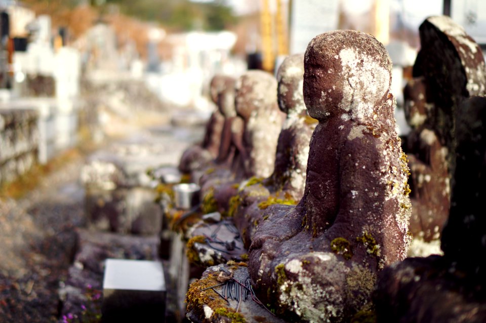 Japan, Nikko, Graveyard