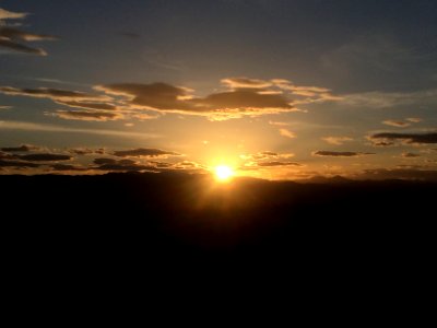 Sky, Clouds, Sunshine