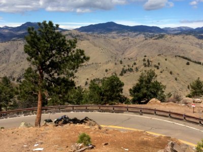 Lookout mountain road, Golden, United states photo