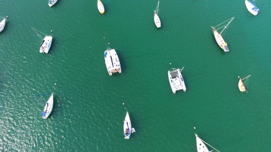 Drone, Areal, Boat