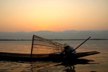 Inle lake, Myanmar burma , Asia photo