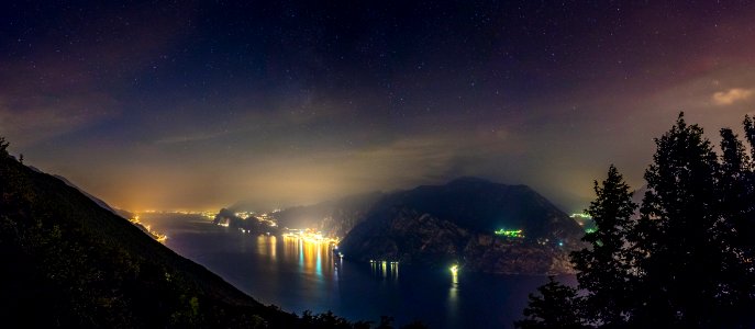 Mountains, Lago di garda, Panorama