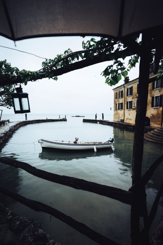canoe near dock