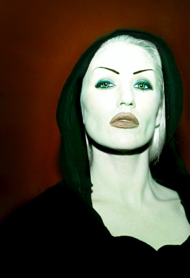 Female woman face