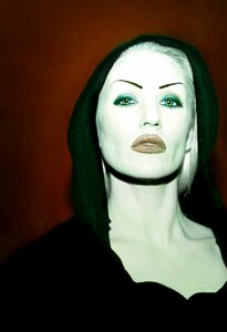 Female woman face