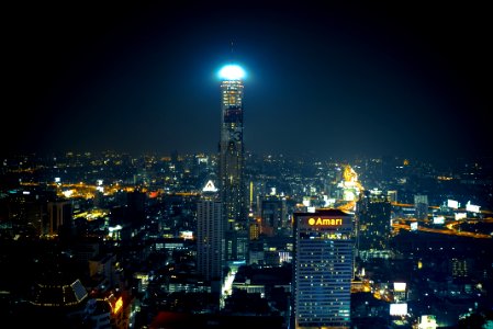 Bangkok, Thail, Red sky bar