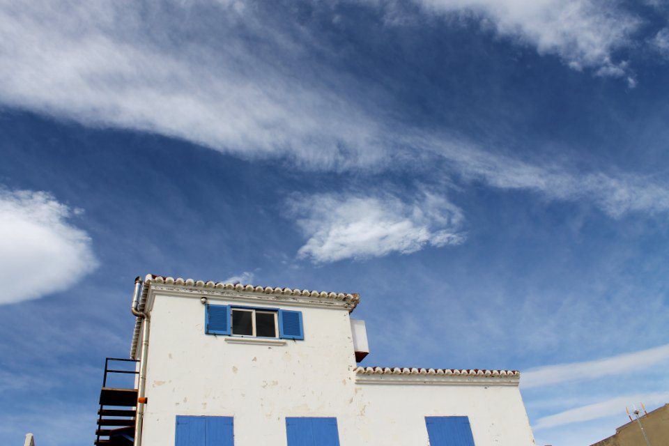Mediterraneo, Casa de la playa, Azul