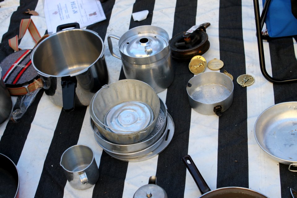 Mercadillo, Metal, Cacharros de cocina