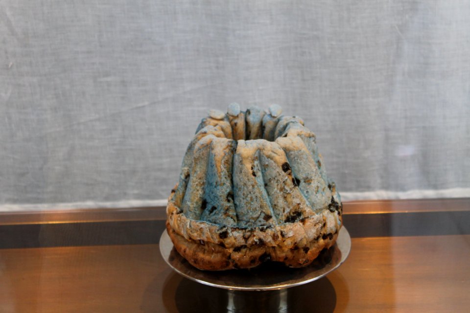 Sweet, Minimal food, Blue cake