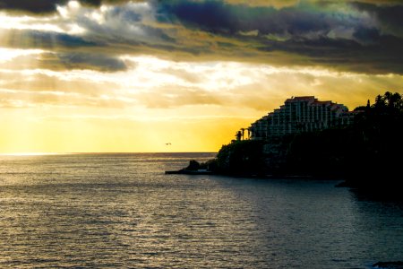 Sunset, Romantic, Seaside