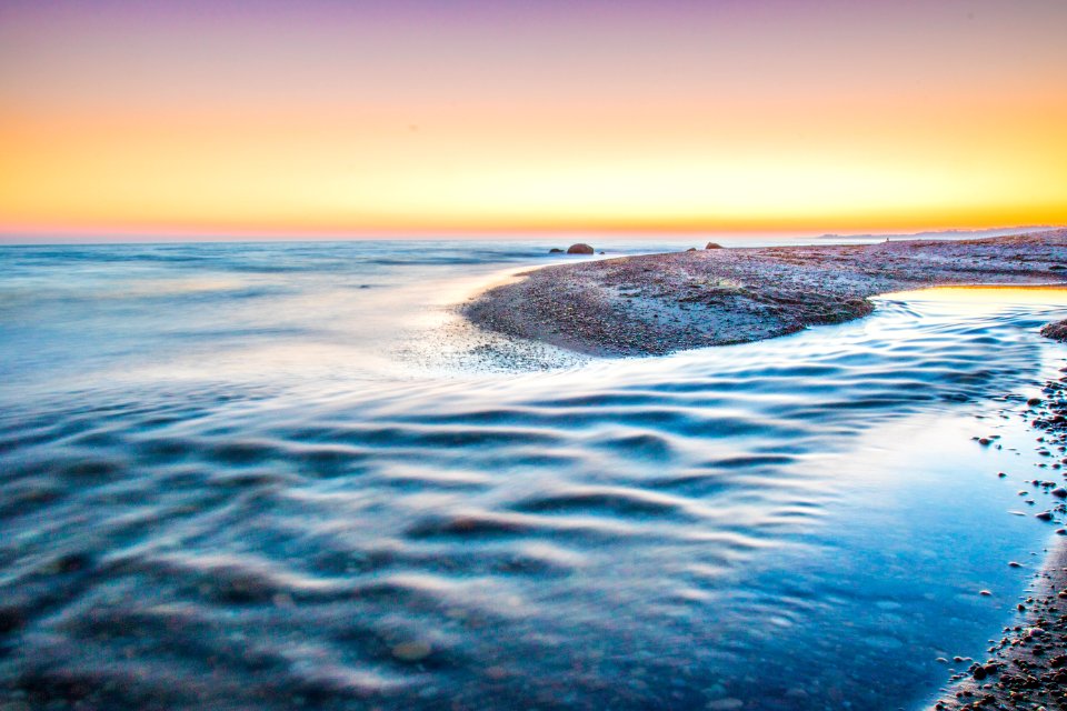 body of water near land
