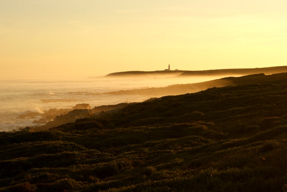 South africa, Light house, Misty light house