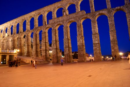 Spain, Aqueduct of segovia, Segovia photo