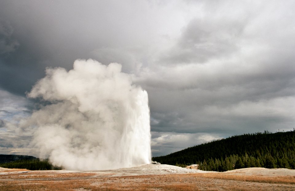 Yellowstone national park, United states, Hot spring