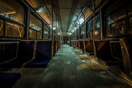 empty bus