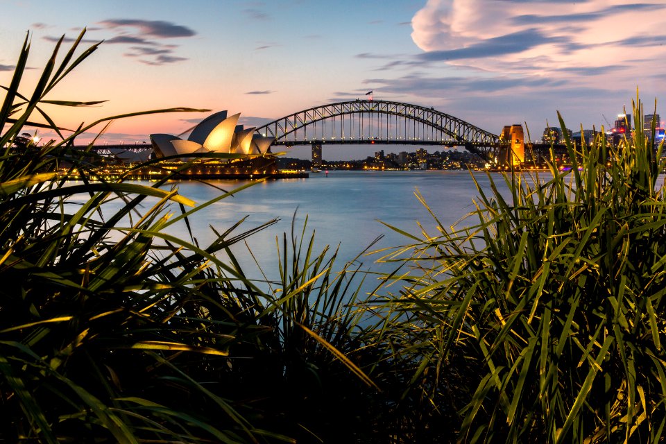 Sydney harbour bridge, Sydney, Australia photo