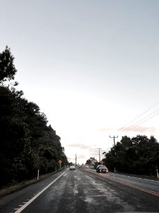Road sign, Head lights, Lights