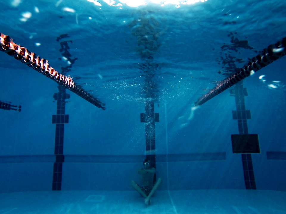 Blue water, Bubbles, Olymics