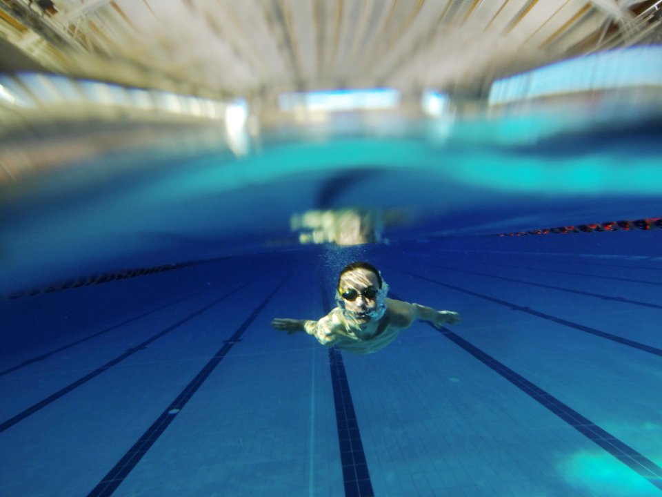Cool, Blue water, Pool complex
