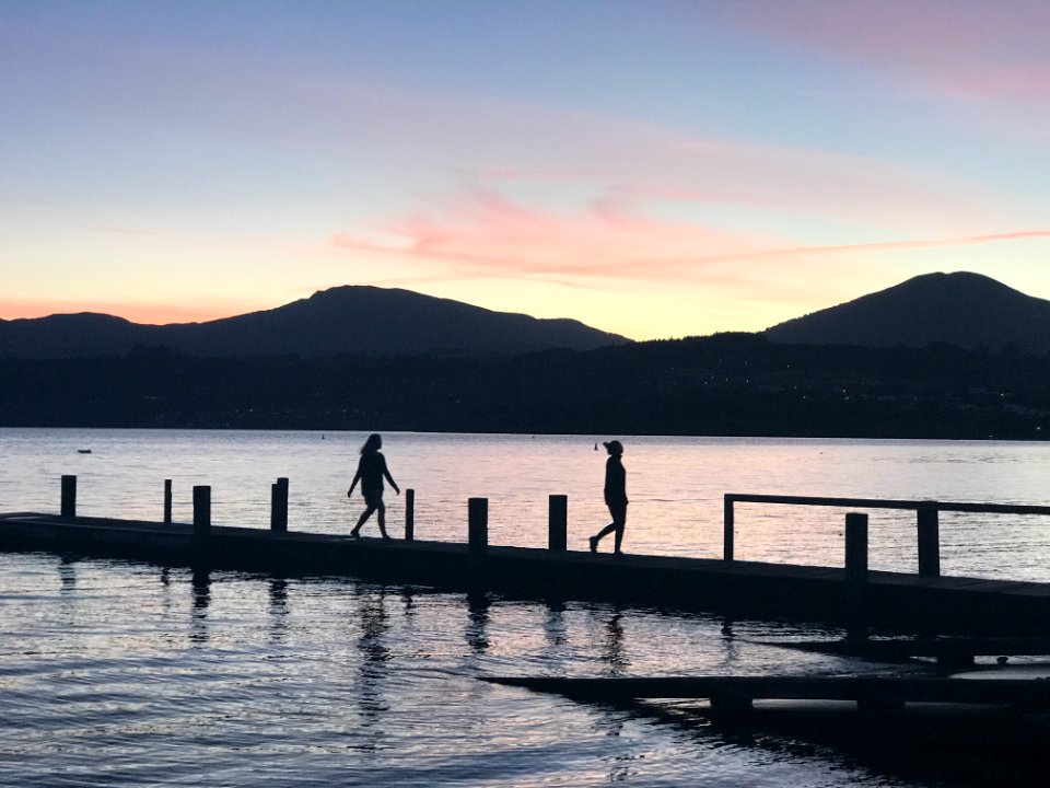 New zeal, Lake taupo, Warf