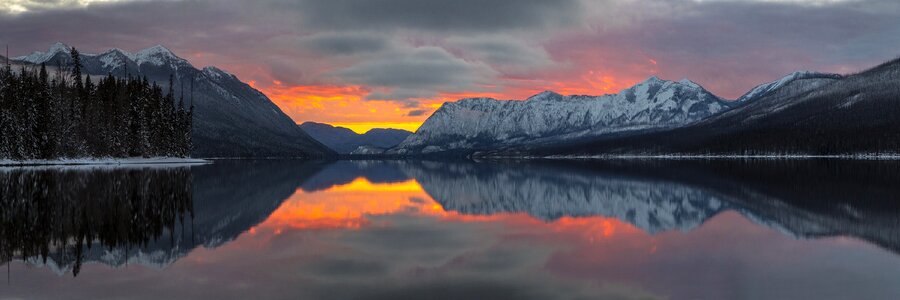 Glacier national park montana usa