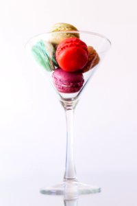 Macaroon, Martini, Colorful photo