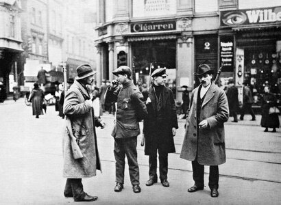 History black and white city