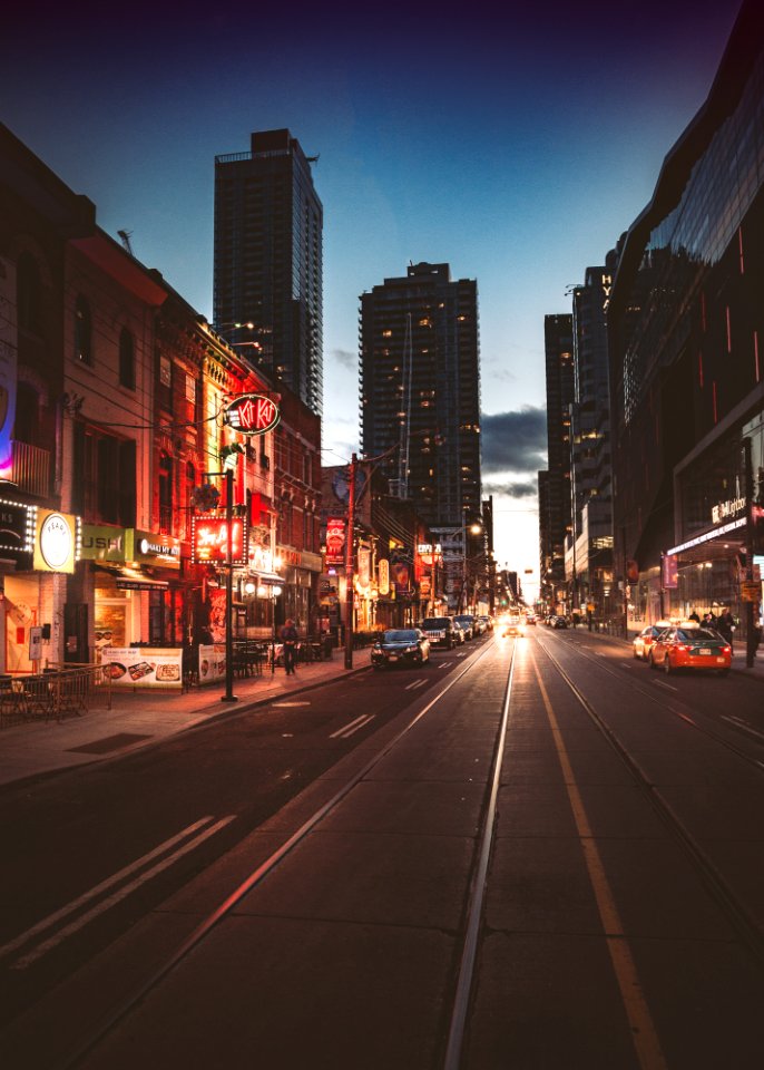 Toronto, King street west, Canada