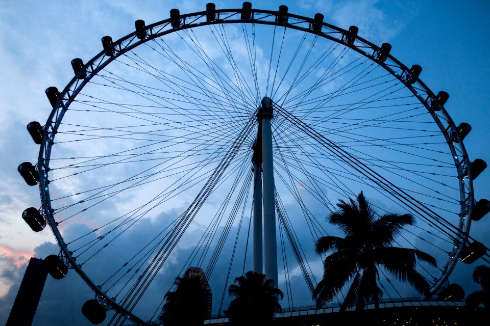 Singapore flyer, Singapore, Singapura
