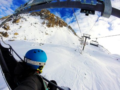 France, Valdisre, Snowboarding