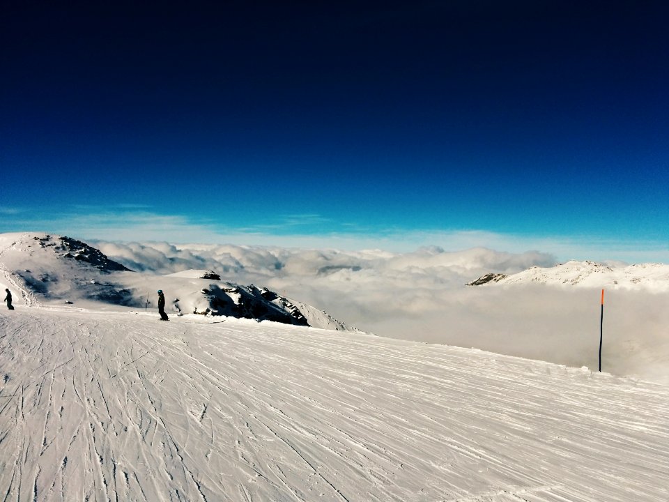 Val thorens, France, Sky