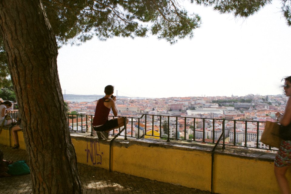 Lisboa, Portugal, Miradouro da gra a