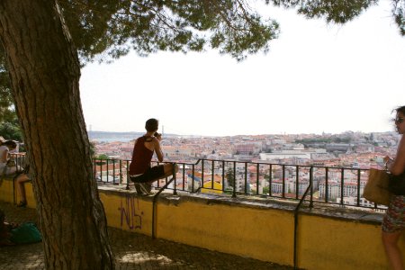 Lisboa, Portugal, Miradouro da gra a